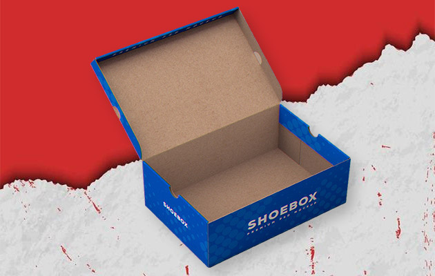 cardboard shoes packaging