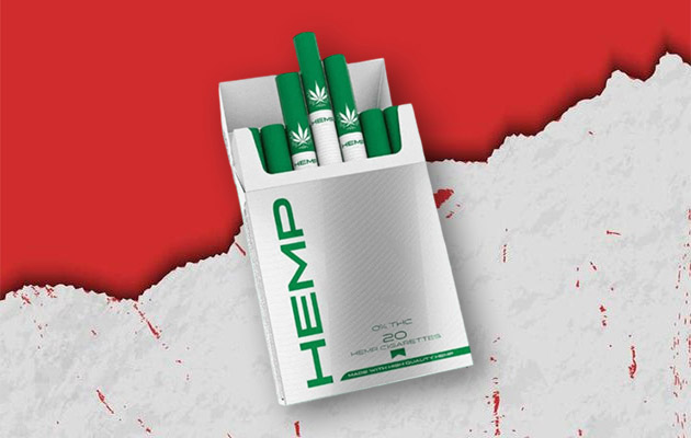 hemp cigarette packaging