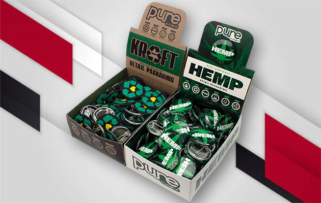 hemp display boxes