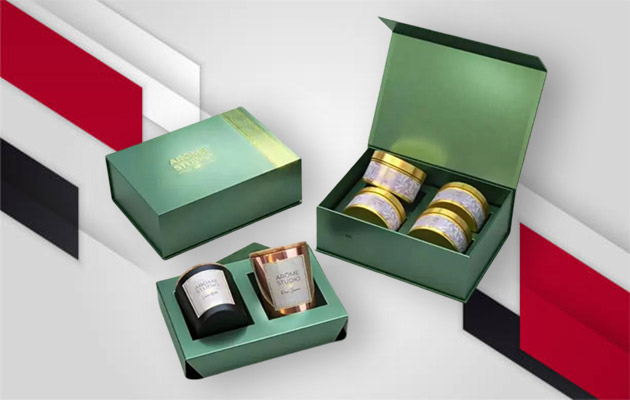 rigid candle packaging boxes