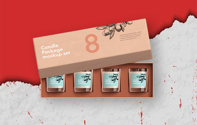 wholesale candle boxes with inserts